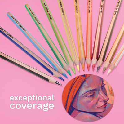 Lyra Graduate Colored Pencil Set, Assorted Colors, 12 Pencils/Set, 2 Sets/Bundle (LYXL2871121-2)