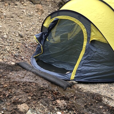 Quick Dam Water Flood Barriers, 3.5" x 5', 2/Pack (QD65-2)