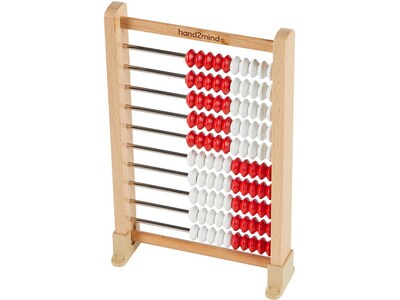 hand2mind 100-bead Mini Rekenrek, Multicolor (93430)