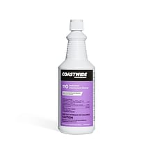 Coastwide Professional Restroom Cleaner Non-Acid Disinfectant Bathroom Cleaner, 32 Oz. (CW110RU32-A)