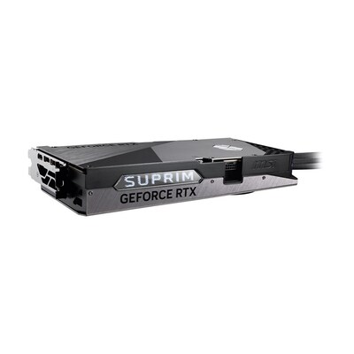 MSI GeForce SUPRIM RTX 5090 NVIDIA PCI EXPRESS 5.0 32GB GDDR7 Gaming Graphics Card, 2580 MHz Core, Black (G5090-32SLS)