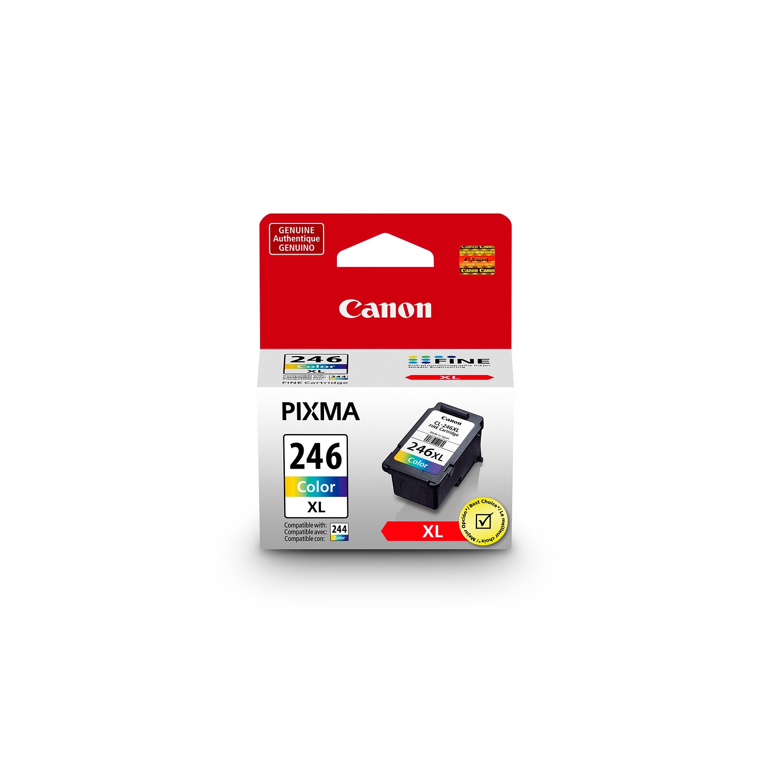 Canon CL-246 XL Tri-Color High Yield Ink Cartridge (8280B001)