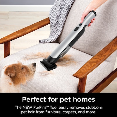 Shark WANDVAC Cordless Handheld Vacuum with Charging Dock, Bagless, Black/Silver (WV201WH)