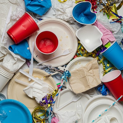 TerraCycle Cardboard Dining Disposables and Party Supplies Zero Waste Box, 10.5 Gallon, Natural Kraft (CS28-S)