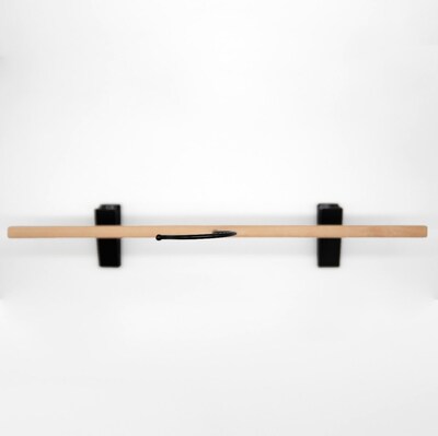 Nahanco Wood Clothes Hangers, Raw Wood, 100/Carton (21514RCBH)