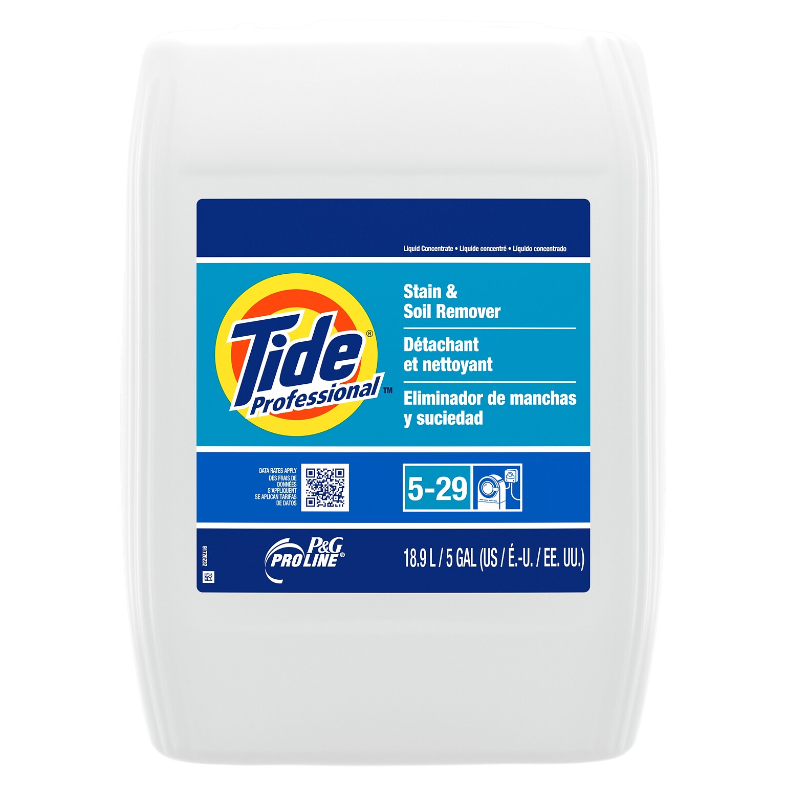 P&G ProLine Tide Professional Laundry Stain Remover, 640 oz. (39382)