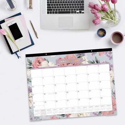 2027 Blue Sky Tula 22" x 17" Monthly Desk Pad Calendar (144086-27)