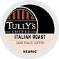 Tully's Italian Roast Coffee Keurig® K-Cup® Pods, Dark Roast, 96/Carton (700288)