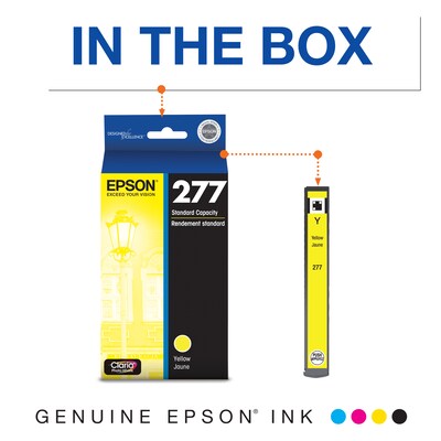 Epson 277 Yellow Standard Yield Ink Cartridge