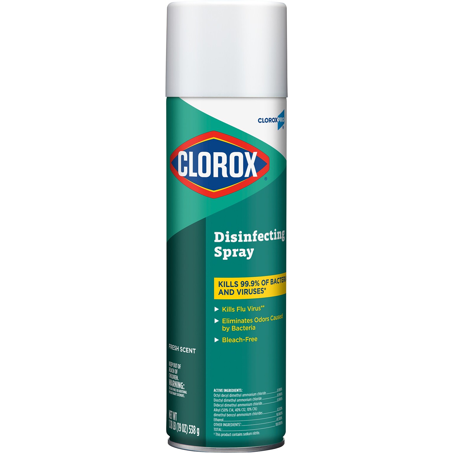 CloroxPro Disinfecting Spray, Fresh Scent, 19 oz. (38504)