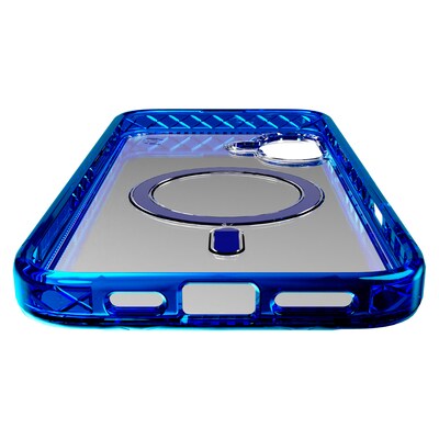 cellhelmet Magnitude Series MagSafe Phone Case for iPhone 16 Plus, Shock Absorbing, Bermuda Blue (CM-105-BLU)