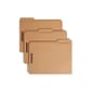 Smead Fastener File Folders, 2 Fasteners, Reinforced 1/3-Cut Tab, Letter Size, Kraft, 50/Box (14837)