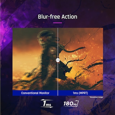 ViewSonic 34" Curved WQHD 180Hz LED AMD FreeSync Gaming Monitor, HDR10, Height Adjustable, Black (VX3418C-2K)