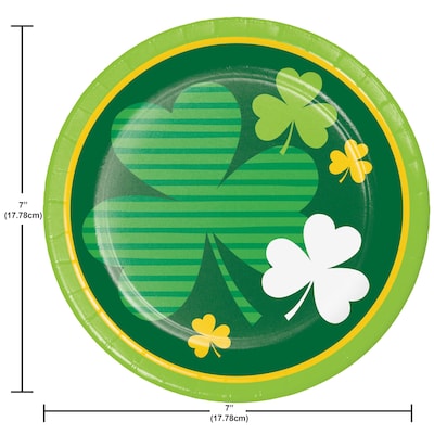 Say Hooray! Irish Wishes St. Patrick’s Day Tableware Kit, Mulitcolored, 49/Pack (DTC9625E2A)
