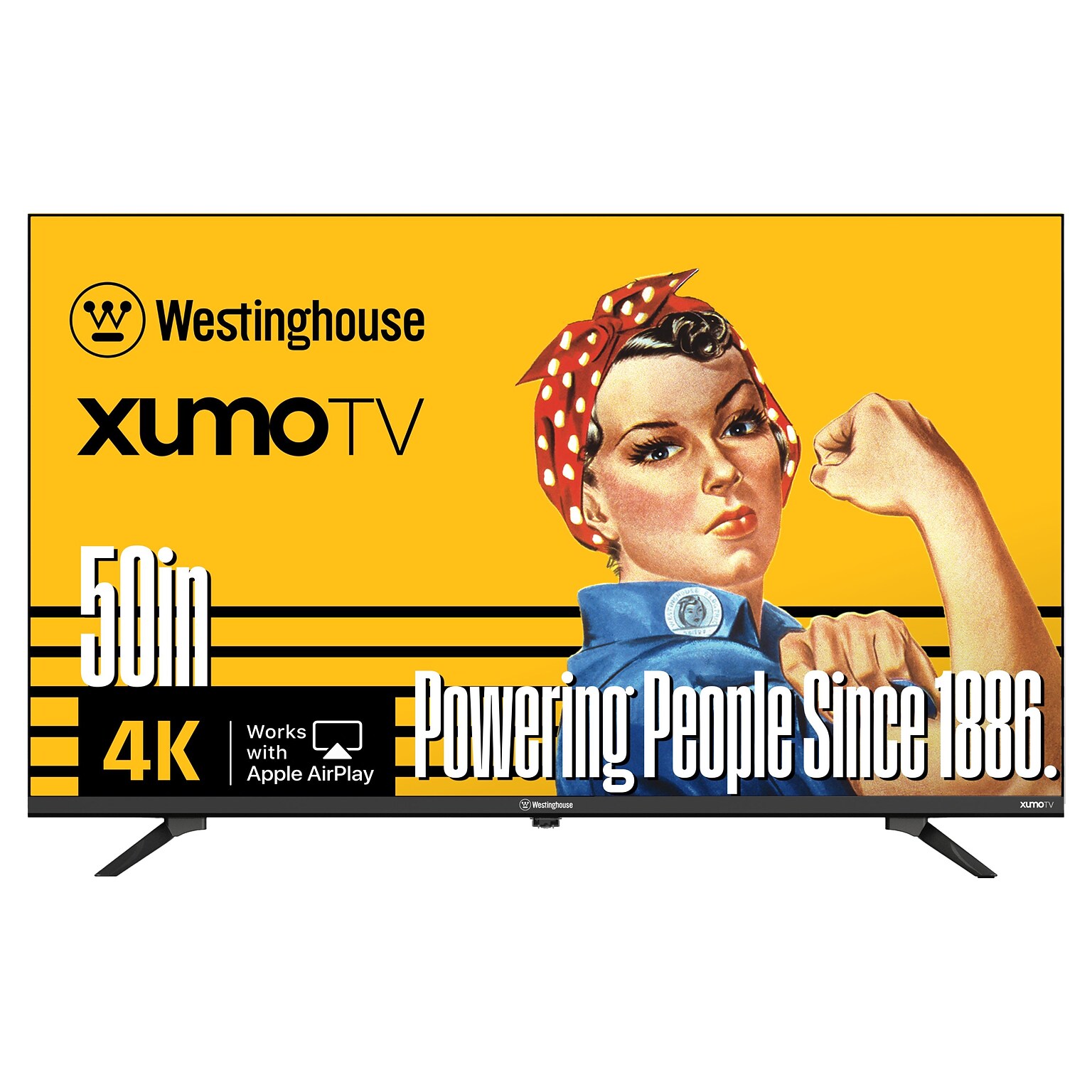 Westinghouse UX Series 50 Smart LED 4K UHD XUMO TV, Black (WX50UX4800)