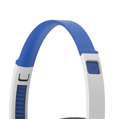 KOSS Over-Ear Headphones with Microphone and In-Line Remote, Blue (UR23i)