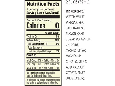 SuckerPunch Classic Dill Pickle Hydration Pickle Juice Shooter, 2 oz., 12 Bottles/Case (SPPJH2-6860)