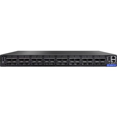 NVIDIA Spectrum 32-Port Gigabit Ethernet Managed Switch, Black (MSN4700-WS2FC)