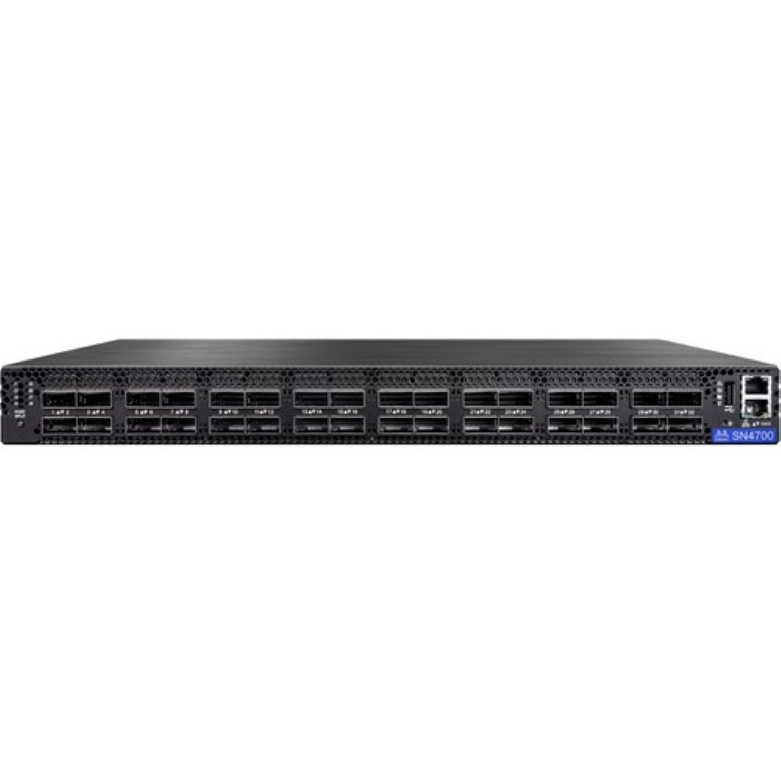 NVIDIA Spectrum 32-Port Gigabit Ethernet Managed Switch, Black (MSN4700-WS2FC)