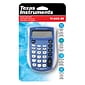 Texas Instruments TI-503SV 8-Digit Pocket Calculator, Blue