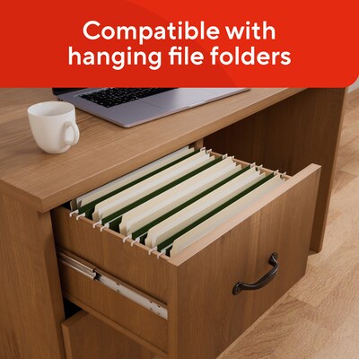 Staples 100% Recycled File Folders, Letter Size, Straight-Cut Tabs, Manila, Eco-Friendly Paper Stock, 100/Box
