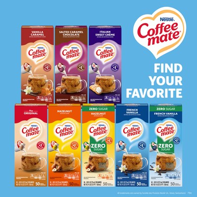 COFFEE-MATE French Vanilla Liquid 4(50x0.375 fl oz)
