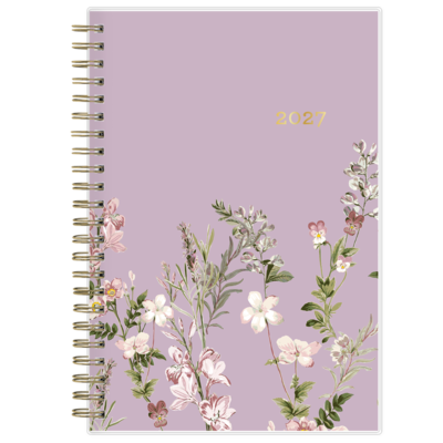 2027 Blue Sky Nevaeh 5 x 8 Calendar Year Weekly & Monthly Standard Planner, Plastic Cover (157908)