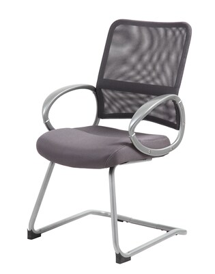 Boss Nylon Guest Chair, Grey (B6419-CG)