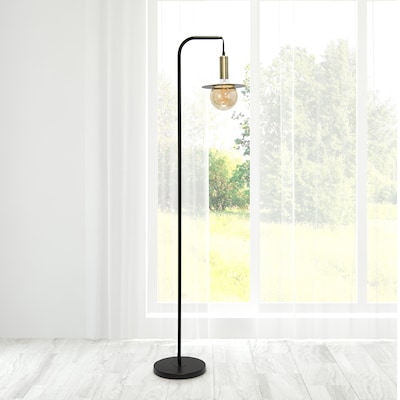Lalia Home Oslo Floor Lamp, Black (LHF-4000-BK)