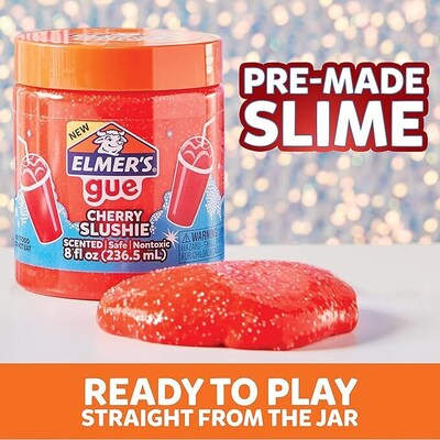 Elmer's Gue Premade Slime Variety Pack, Assorted Colors, 4/Pack (2152005)