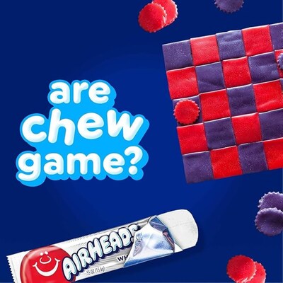 Airheads Variety Chewy Candy, 49.5 oz., 90 Bars/Box (220-00705)