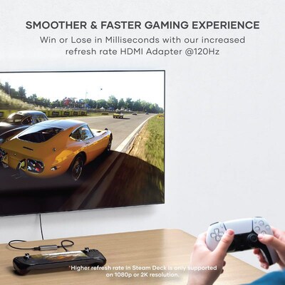 Satechi USB-C to HDMI 2.1 8K Adapter, Space Gray (ST-AC8KHM)