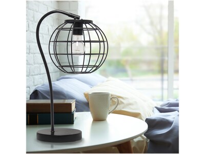 Lalia Home Studio Loft Table Lamp, Matte Black (LHT-5061-BK)