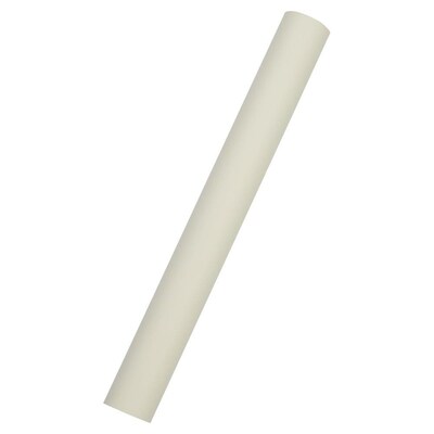 JAM Paper Short Mini Roll Wrapping Paper, 26.3 sq. ft., Ivory, 2/Pack(277013529263a)