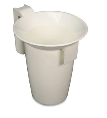 Hospeco Value-Plus Toilet Bowl with Caddy, White (150)