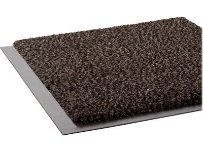 Crown Mats Dust-Star Heavy-Traffic Wiper Mat, 36 x 120, Walnut (DS 0310WA)