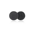 Velcro Dots 3/4 Dia. Sticky Back Hook & Loop Fastener, Black, 200/Pack (91823)