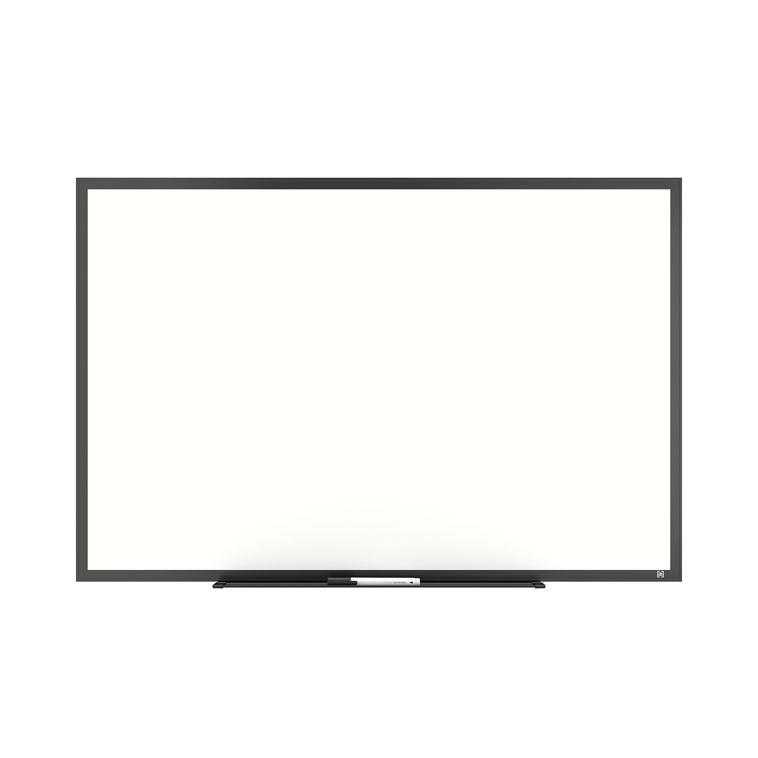 TRU RED™ Melamine Dry Erase Board, Black Frame, 3 x 2 (TR59366)