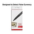 Staples® Counterfeit Pens, Black, 12/Pack (ST43373-CC)