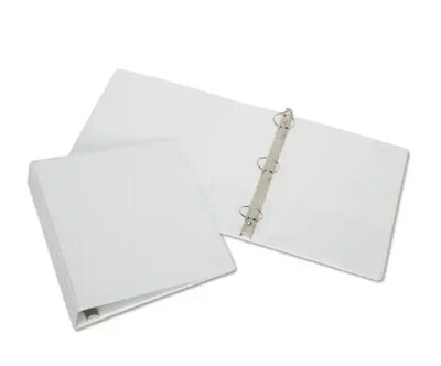 Skilcraft  3 , 3-Ring View Binder, White (NSN5104866)