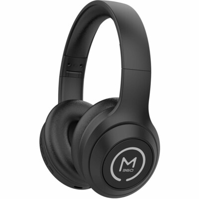 Morpheus 360 Comfort Plus Wired/Wireless Noise Canceling Over-Ear, Bluetooth, Pure Black (HP6500B)
