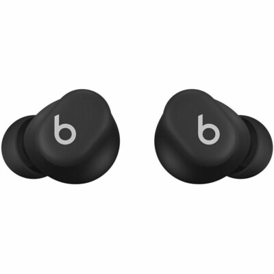 Apple Beats Solo Buds Wireless Earbuds, Bluetooth, Matte Black (MUVW3LL/A)