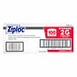 Ziploc Double Zipper Storage Bags, 2 Gallon, 100 Bags/Carton (682253)