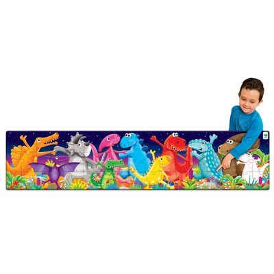The Learning Journey 51-Piece Long & Tall Puzzles - Color Dancing Dinos (LJI423929)