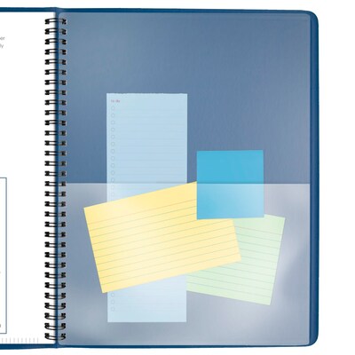 2026 AT-A-GLANCE 8.25" x 11" Weekly Appointment Book, Faux Leather Cover, Blue (70-940-20-26)