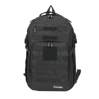 U.S. Army WHISKEY Tactical Laptop Backpack, Large, Black (USBWHI18BLK)