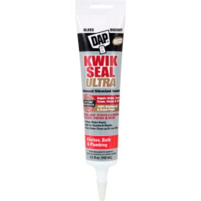 Dap Kwik Seal Utra, Biscuit, 5.5 oz., 12/Pack (B2321350)