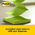 Post-it Pop Up Sticky Notes, 3 x 3 in., 18 Pads, 100 Sheets/Pad, The Original Post-it Note, Assorted