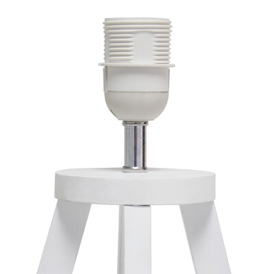 Creekwood Home 19" LED Table Lamp, White (CWT-1001-WW)