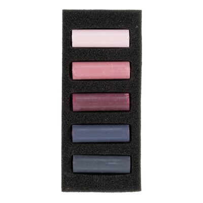 Rembrandt Soft Pastels Micro Sets, Earth Reds, 5/Set, 3 Sets/Bundle (RBX31820513-3)